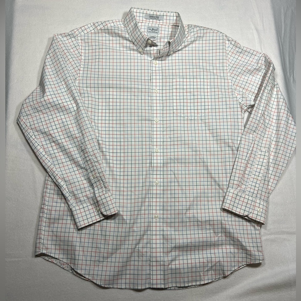 100% cotton LL Bean dress shirt